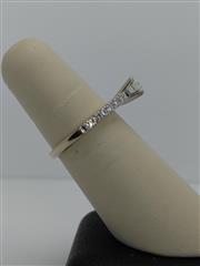 14KT White Gold TOLKOWSKY Engagement Ring feauring .66tcw diamonds